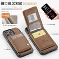 Miniatyrbillede 7 af 11: (Til iPhone 16 Pro Max) Etui med RFID-beskyttelse og aftageligt design lilla