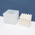 Miniatyrbillede 1 af 6: lysforme lys stearinlys gør-det-selv-forme i silikoneform br-417 2