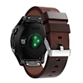 Miniatyrbillede 3 af 5: armbånd læder Garmin forerunner 935/945 fenix 7/6/5 rød orange