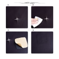 Miniatyrbillede 3 af 4: selvklæbende læder fix læder reparation læder fix reparation læderla beige 20*28 cm 1 stk