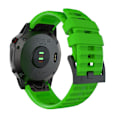 Miniatyrbilde 1 av 6: armbånd silikon Garmin 26mm Fenix ​​6x 26mm grønn A