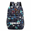 Miniatyrbild 1 av 3: roblox ryggsäck barn ryggsäckar ryggväska 1st romb blå 3
