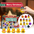 Miniatyrbillede 2 af 6: Adventskalender Julekalender 24 gummiænder