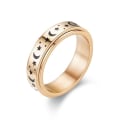 Miniatyrbild 5 av 6: antistress spinner roterande fidget ring ringar Size7/17mm