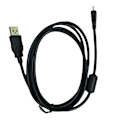 Miniatyrbild 5 av 5: Panasonic USB-laddningskabel för Lumix-kameror DMC-LS70 LZ1 GH1 1 meter utan magnetring