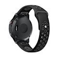 Miniatyrbillede 6 af 6: armbånd silikone Garmin fenix 7pro/6 fenix 5 grå/sort