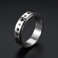 Miniatyrbilde 1 av 6: antistress spinner roterande fidget ring ringar størrelse 6/16,4 mm
