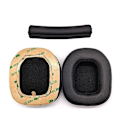 Miniatyrbillede 1 af 5: ørepuder / hovedbøjlepuder til Logitech Astro A40 A50 gen3 gen ører og hovedpude læder
