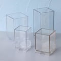 Miniatyrbillede 4 af 5: lysforme lys stearinlys gør-det-selv-forme i silikoneform yke55027 firkantet 5x5x8