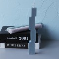Miniatyrbillede 2 af 5: lysforme lys stearinlys gør-det-selv-forme i silikoneform mj76 formet strimmel c