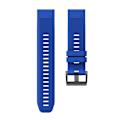 Pikkukuva 1 / 6: rannekoru silikoni Garmin Fenix ​​5/6/7 22mm sininen A