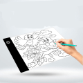 Miniatyrbillede 8 af 9: LED Tegnebræt A3 A4 A5 lysbord med USB A4 235X335mm