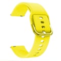 Pikkukuva 1 / 6: Silikoniranneke Samsung Galaxy Watch Active/Active2 keltainen