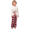 Miniatyrbild 3 av 6: julkläder julpyjamas familj pyjamasbyxor jultröja pyjamas set Barn 6T