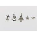 Miniatyrbillede 4 af 5: charms smykker øreringe diy pack 100 stk sølv farvet