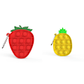 Miniatyrbild 1 av 5: mini pop it fidget toys leksak sensory 2 st