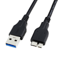 Pikkukuva 3 / 3: Universaali USB 3.0 A uros - Micro B uros datakaapeli, 9-suuntainen 1,2 metriä