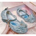 Miniatyrbild 4 av 6: elsa prinsess skor barn flicka med paljetter rosa 20cm / size33