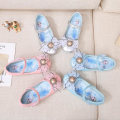 Miniatyrbild 5 av 6: elsa prinsess skor barn flicka med paljetter rosa 15.5cm / size24