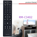 Miniatyrbild 1 av 2: fjärrkontroll ersättning remote för JVC RM-C3402 RM-C3401 LT-32N RM-C3402