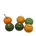 Miniatyrbillede 6 af 6: lysforme lys stearinlys gør-det-selv-forme i silikoneform orange