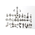 Miniatyrbillede 4 af 6: charms smykker øreringe diy pack 100 stk som på billedet