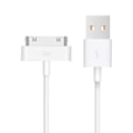 Pikkukuva 1 / 3: 30-nastainen latauskaapeli iPhone 4s, iPad 2, iPod ja muille – yhteensopiva Valkoinen