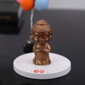 Miniatyrbillede 6 af 6: lysforme lys stearinlys gør-det-selv-forme i silikoneform buddha