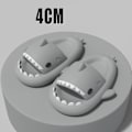 Miniatyrbild 1 av 6: tofflor haj shark tofflor herr dam grå 38/39