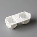 Miniatyrbillede 4 af 6: lysforme lys stearinlys gør-det-selv-forme i silikoneform mj123 konsekutiv rhomboid