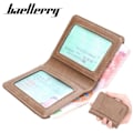 Pikkukuva 3 / 7: Baellerry Miesten lyhyt lompakko Slim Fashion Multi Card Slots Ajokortti musta
