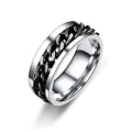Miniatyrbilde 1 av 6: antistress spinner roterande fidget ring ringar størrelse 10/19,8mm