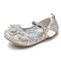 Miniatyrbild 6 av 6: elsa prinsess skor barn flicka med paljetter rosa 20cm / size33