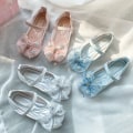 Pikkukuva 5 / 6: elsa prinsessa kengät lapsi tyttö paljeteilla vaaleanpunainen 18,5 cm / koko 30