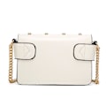 Miniatyrbild 9 av 10: Bee Dam Crossbody Väskor Läder Lyxiga handväskor Dam Axelväska Rosa 21cm*8cm*15cm