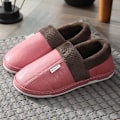 Miniatyrbild 1 av 6: fluff tofflor varma tofflor innetofflor mt1641 rosa 36-37 (insida 24cm)