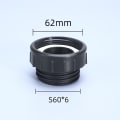 Miniatyrbillede 1 af 5: ibc tank adapter vandhane ibc ibc adapter 62 mm til 60 mm