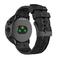 Miniatyrbillede 1 af 6: Silikonarmbånd Suunto 9 Suunto 7 24mm sort