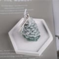 Miniatyrbillede 5 af 6: lysforme lys stearinlys gør-det-selv-forme i silikoneform små juletræer