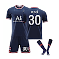 Miniatyrbillede 1 af 2: fodboldtrøje / fodboldtøj messi til børn / voksne med fodbold voksen m