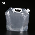 Miniatyrbillede 1 af 6: vandkande plastik kan vandkande vandkande vandpose 5l hvid