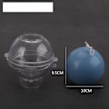 Miniatyrbillede 1 af 6: lysforme lys stearinlys gør-det-selv-forme i silikoneform 10 cm