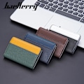 Miniatyrbild 5 av 6: Baellerry RFID Blocking Bifold-plånbok för män - Snygg färgblock kaffe