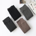 Pikkukuva 3 / 5: Fleecevuoratut leggingsit naisten legginssit lämmin scrunch joogalegg tummanharmaa leggingsit ilman sukkia