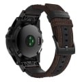 Miniatyrbilde 5 av 5: armbåndsstoff Garmin Fenix ​​7x Fenix ​​6x/5x 26mm svart