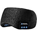 Miniatyrbild 1 av 9: Ögonmask hörlurar sovhörlurar sömnhörlurar music eyemask trådlös 2st Svart