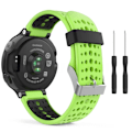 Pikkukuva 4 / 5: rannekoru silikoni Garmin Forerunner 220 230 235 Approach S20 musta/vaaleanpunainen