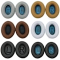 Miniatyrbillede 5 af 5: ørepuder puder til Bose Soundtrue AE2 IW QC15 QC25 QC35 pude kaffe/sort