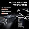 Miniatyrbilde 4 av 10: Vgate VLinker MS Bluetooth - 12V/24V dobbeltspenningskompatibel, svart
