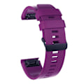 Miniatyrbilde 1 av 6: armbånd silikon Garmin fenix 7x/6x/5x/3 lilla